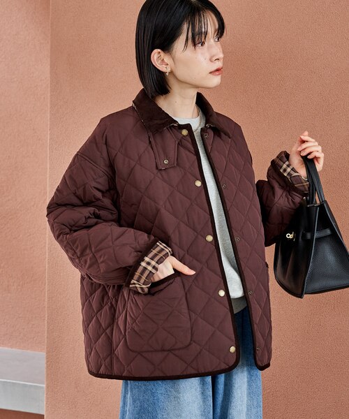PRIMALOFT ダイヤキルト 襟付きミドルコート｜フリークスストアの通販