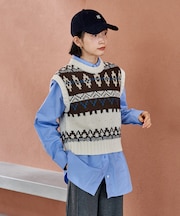 ノルディックニットベスト 【限定展開】