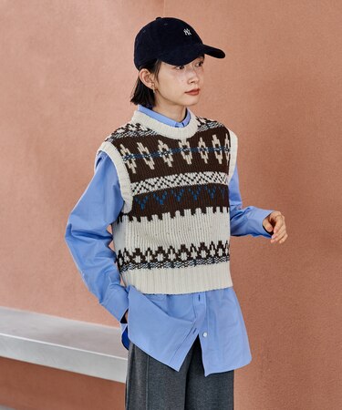 ノルディックニットベスト 【限定展開】