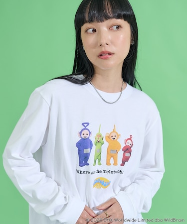 Teletubbies ミニ フロント プリントロンＴ