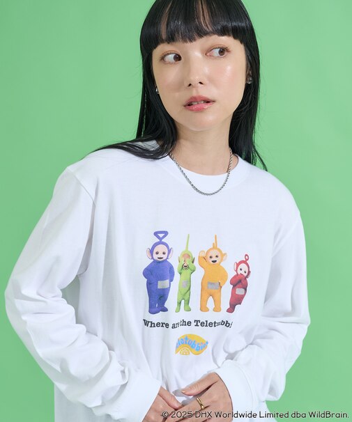 Teletubbies ミニ フロント プリントロンＴ