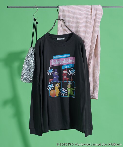 Teletubbies レトロフロント プリントロンT