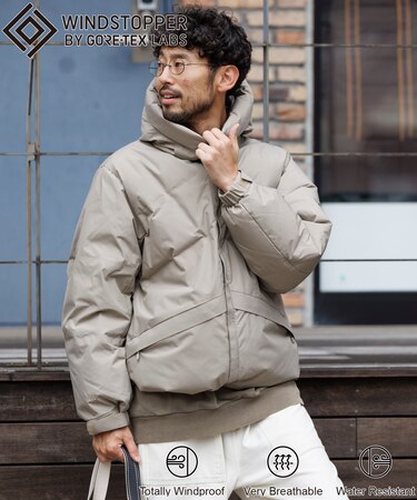 別注 GORE-TEX WINDSTOPPER DOWN JACKET