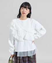 フリルチュール ドッキングスウェット