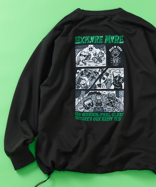 別注 龍が如く/真島吾朗 クルーネックスウェット｜フリークスストアの