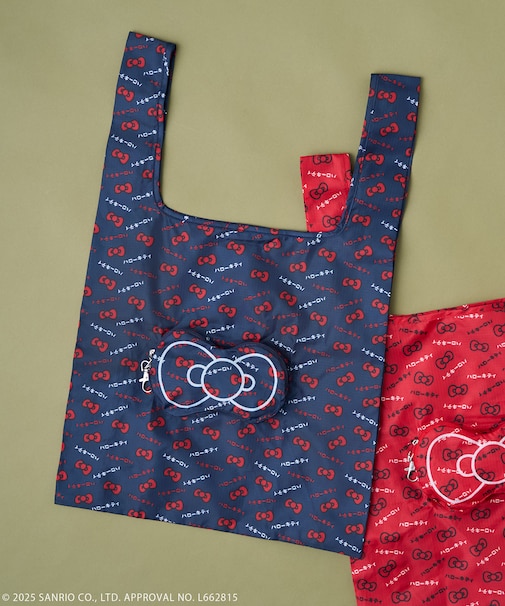 HELLO KITTY” リボン エコバッグ