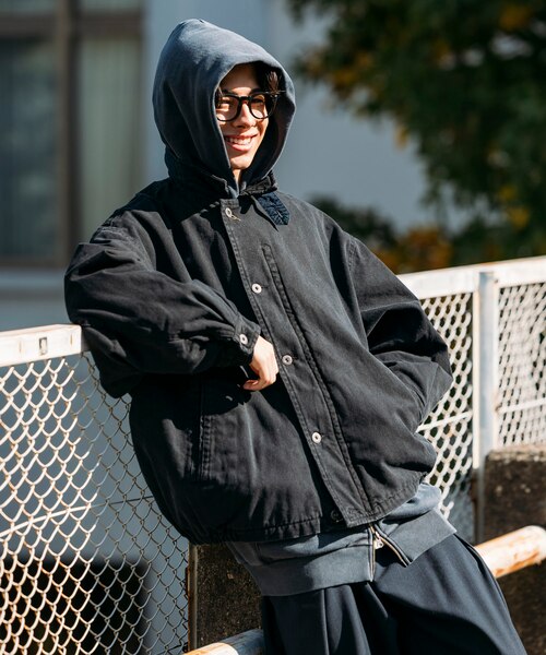 Urban Comfortable 2WAY ジップアップ ウールブルゾン 【限定展開