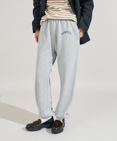 ロゴ スウェットパンツ 限定展開