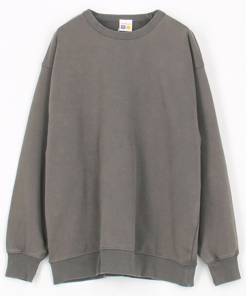 13オンス HEAVY WEIGHT ヘビーウェイト ピグメント加工 クルーネックスウェット