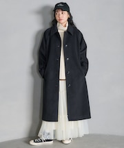 ＜低身長サイズあり＞ビーバーロングコート