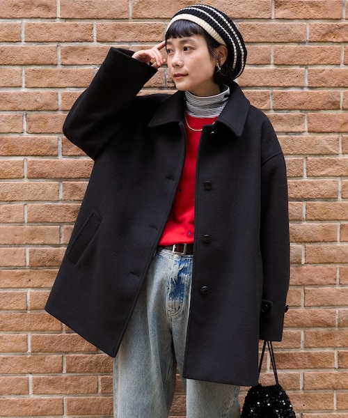 ビーバーミドルコート/ ジャケットコート｜フリークスストアの通販