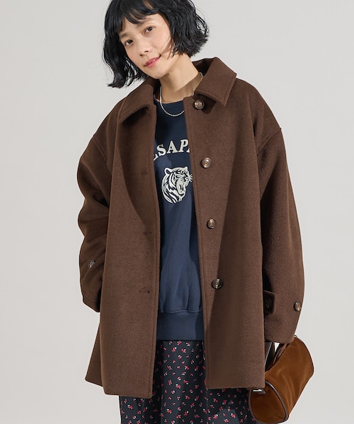 ビーバーミドルコート/ ジャケットコート｜フリークスストアの通販