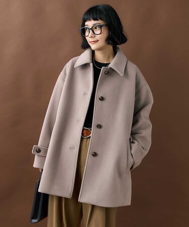 ビーバーミドルコート/ ジャケットコート