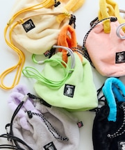 別注Fluffy Drawstring bag