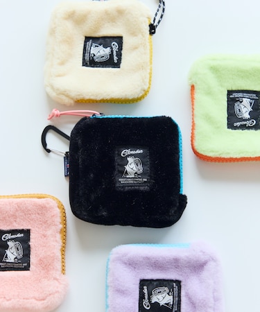 別注Fluffy L zip wallet