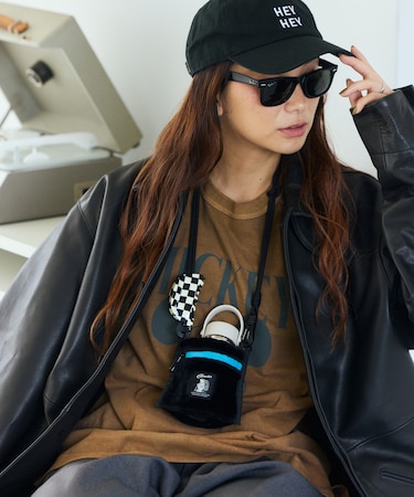 別注Fluffy wallet pouch