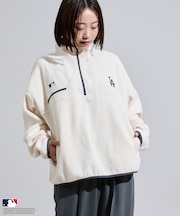 MLB 配色 フリース アノラックプルオーバー 限定展開