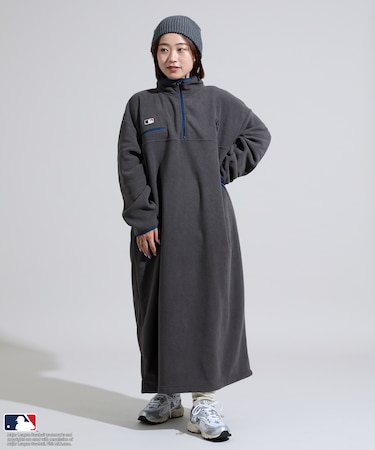 MLB 配色 フリースワンピース 限定展開