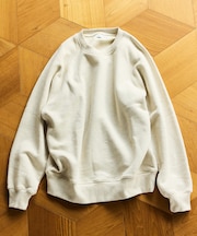 COMFORT HEATHER ヴィンテージライク 裏毛ラグラン クルーネックスウェット