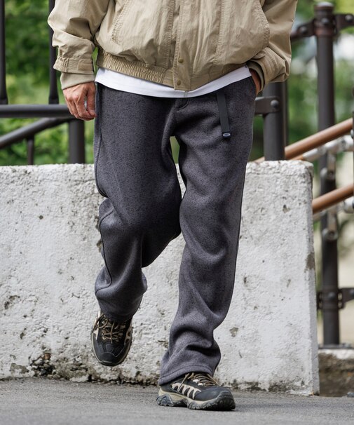 リラックスフィット ニットフリース クライミング パンツ