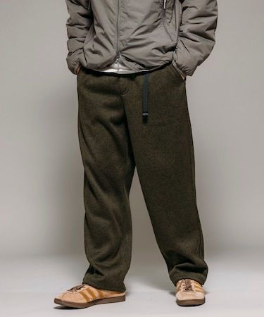 リラックスフィット ニットフリース クライミング パンツ