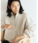 COMFORT HEATHER ヴィンテージライク 裏毛 ハーフジップスウェット