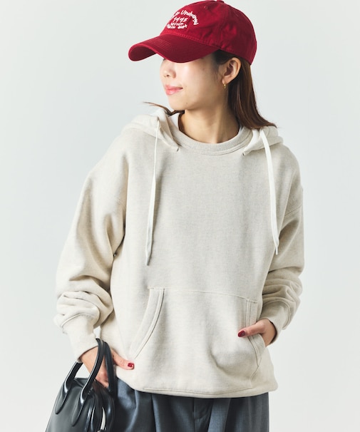 COMFORT HEATHER ヴィンテージライク 裏毛後付けフーディ