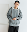 COMFORT HEATHER ヴィンテージライク 裏毛後付けフーディ