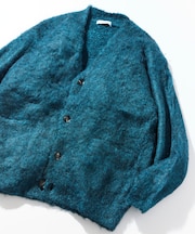 シャギーニット リラックスカーディガン