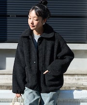 丸襟 カットボアジャケット