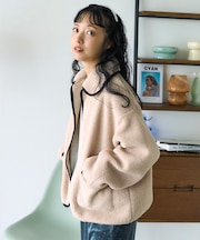 丸襟 カットボアジャケット