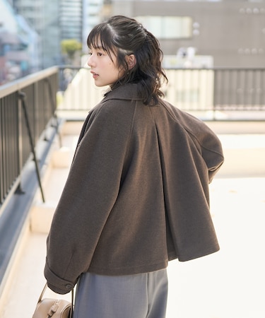 ウーリー ショートブルゾン 限定展開