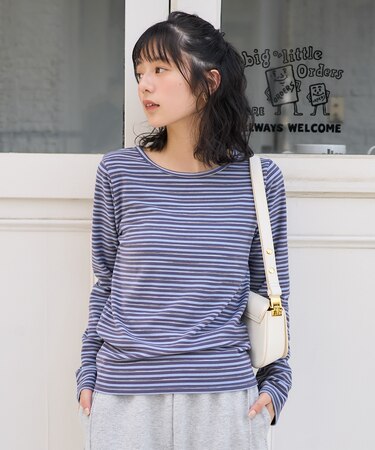 起毛 コンパクト ロンT