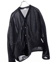 OCTA リバーシブル スナップボタン カーディガン