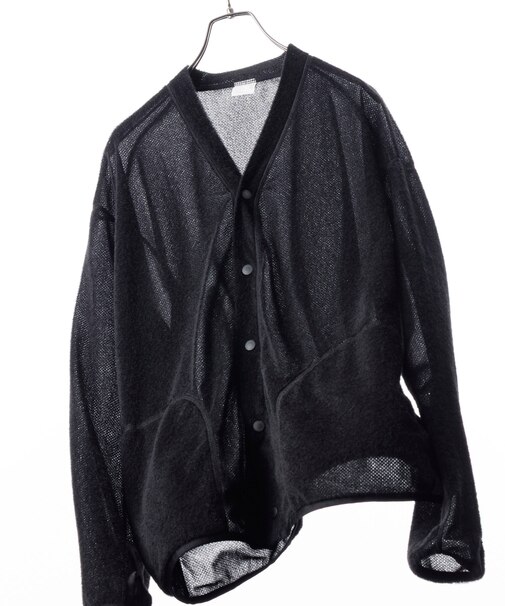 OCTA リバーシブル スナップボタン カーディガン