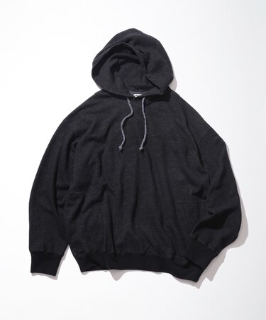 Merino Wool+Cotton Loop Back Sweat Hoodie