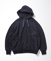 Merino Wool＋Cotton Loop Back Sweat Hoodie