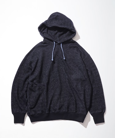 Merino Wool+Cotton Loop Back Sweat Hoodie