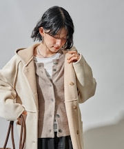 リバーシブル フード コーデュロイボアジャケット