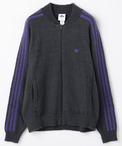 KNIT TRACK TOP