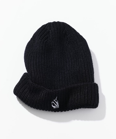 ヴィンテージライク SAIL刺繍 ニットキャップ