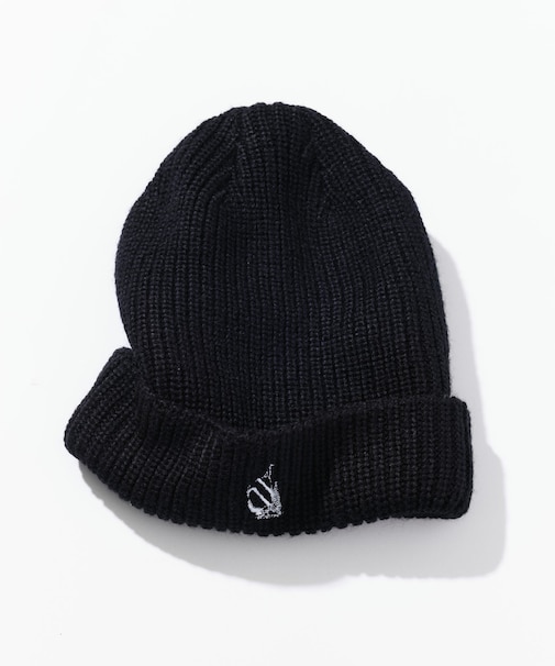 ヴィンテージライク SAIL刺繍 ニットキャップ