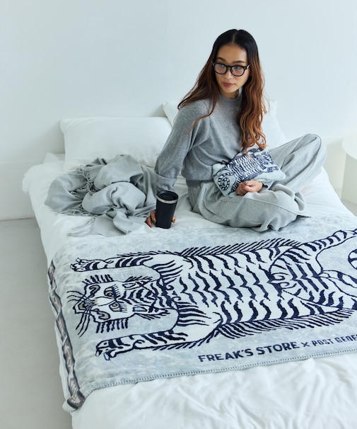 別注 FLANNEL FLEECE BLANKET フランネル フリースブランケット