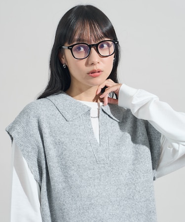 【セットアイテム】スキッパーニットベストセット 限定展開カラーあり