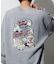 リラックスフィット バックプリント クルーネック スウェット / CATS GHOST 【限定展開】