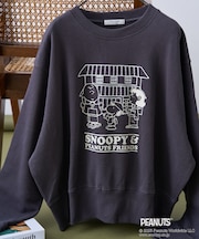 PEANUTS Travel with Friends スウェット