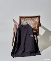 【MICKEY MOUSE】レトロ バッグプリントスウェット