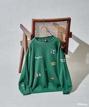 【MICKEY MOUSE】レトロ 刺繍スウェット