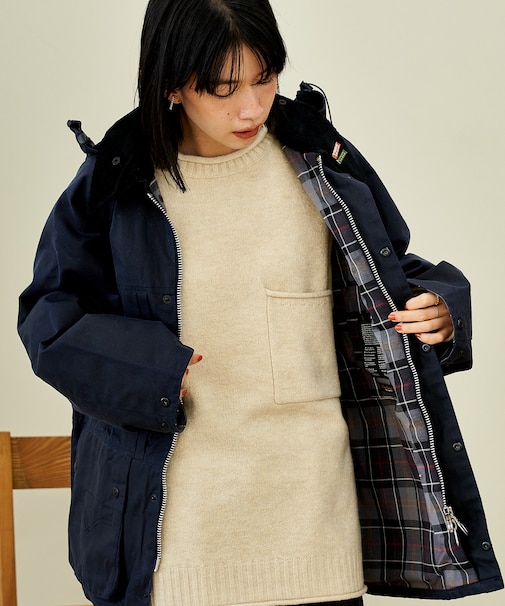 Levi's × Barbour OS Bedale Wax Jacket