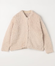 ファー ニット コート